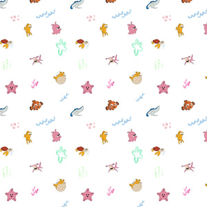 Finding Nemo Themed Baby Room Curtain