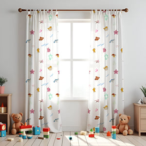 Finding Nemo Themed Baby Room Curtain