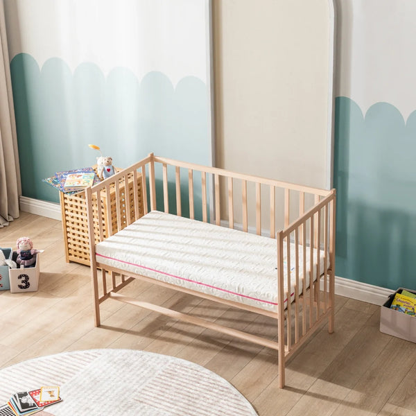Junibed First Sleep Dual-Sided Crib Mattress, Firm Infant Side and Soft Toddler Side, Standard Full Size 52 x 28 x 5 Inch by Junibed