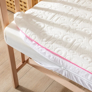 Junibed First Sleep Dual-Sided Crib Mattress, Firm Infant Side and Soft Toddler Side, Standard Full Size 52 x 28 x 5 Inch by Junibed