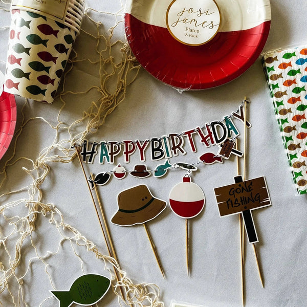 Fishing Cake Banner