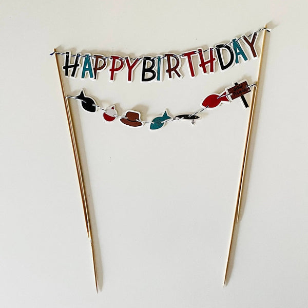 Fishing Cake Banner