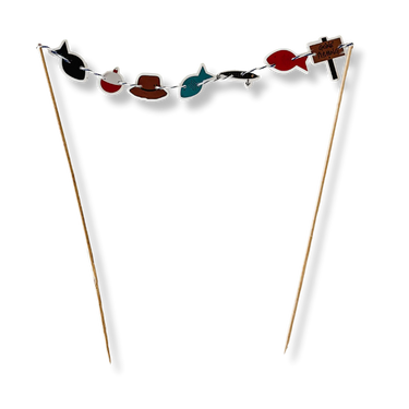 Fishing Cake Banner