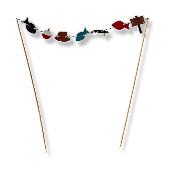 Fishing Cake Banner