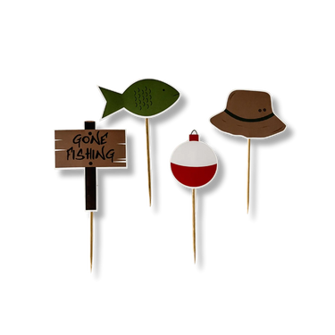 Fishing Cupcake Toppers