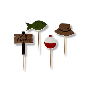 Fishing Cupcake Toppers