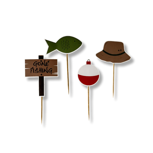 Fishing Cupcake Toppers