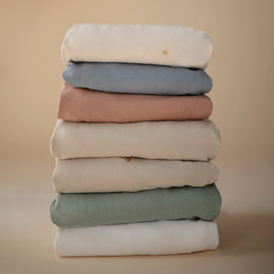 Mushie Stretchy MINI Crib Sheet Organic Cotton Pre-washed