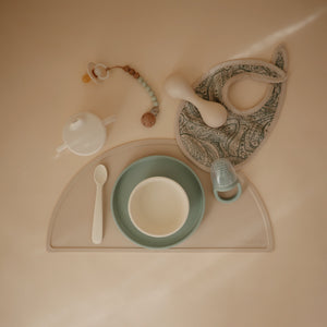 Mushie Silicone Placemat Food-Grade Silicone Soft Colors