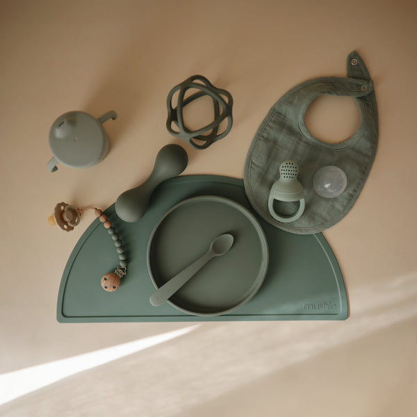 Mushie Silicone Placemat Food-Grade Silicone Soft Colors