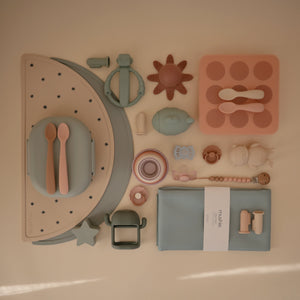 Mushie Silicone Placemat Food-Grade Silicone Soft Colors