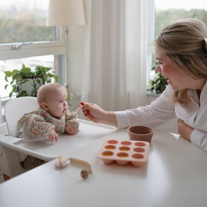 Mushie Silicone Suction Bowl for Babies Learning to Feed