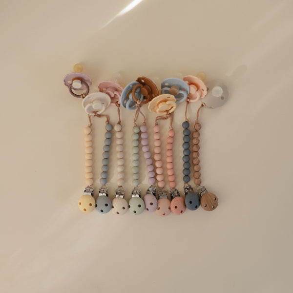 FRIGG Natural Rubber Pacifier 6-Pack