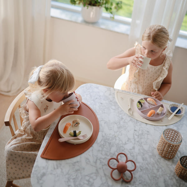 Mushie Silicone Placemat Food-Grade Silicone Soft Colors
