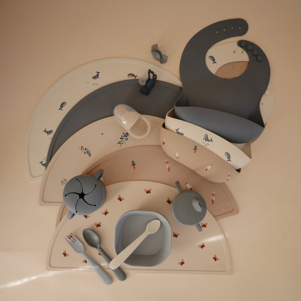 Mushie Silicone Placemat Food-Grade Silicone Soft Colors