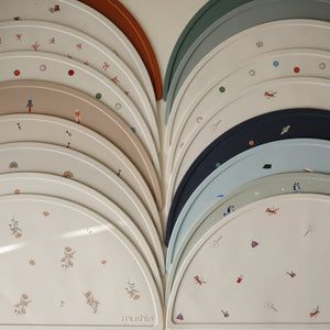 Mushie Silicone Placemat Food-Grade Silicone Soft Colors