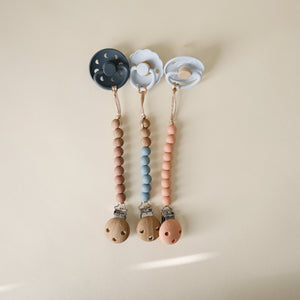 Silicone Pacifier Clip | Eva
