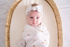 Knotted Headband - Fleur Ribbed