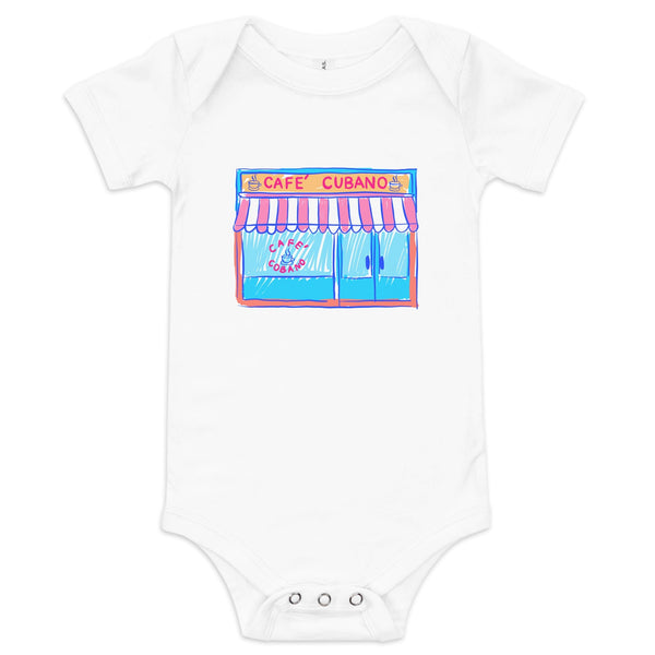 Florida Café Cubano Baby short sleeve one piece