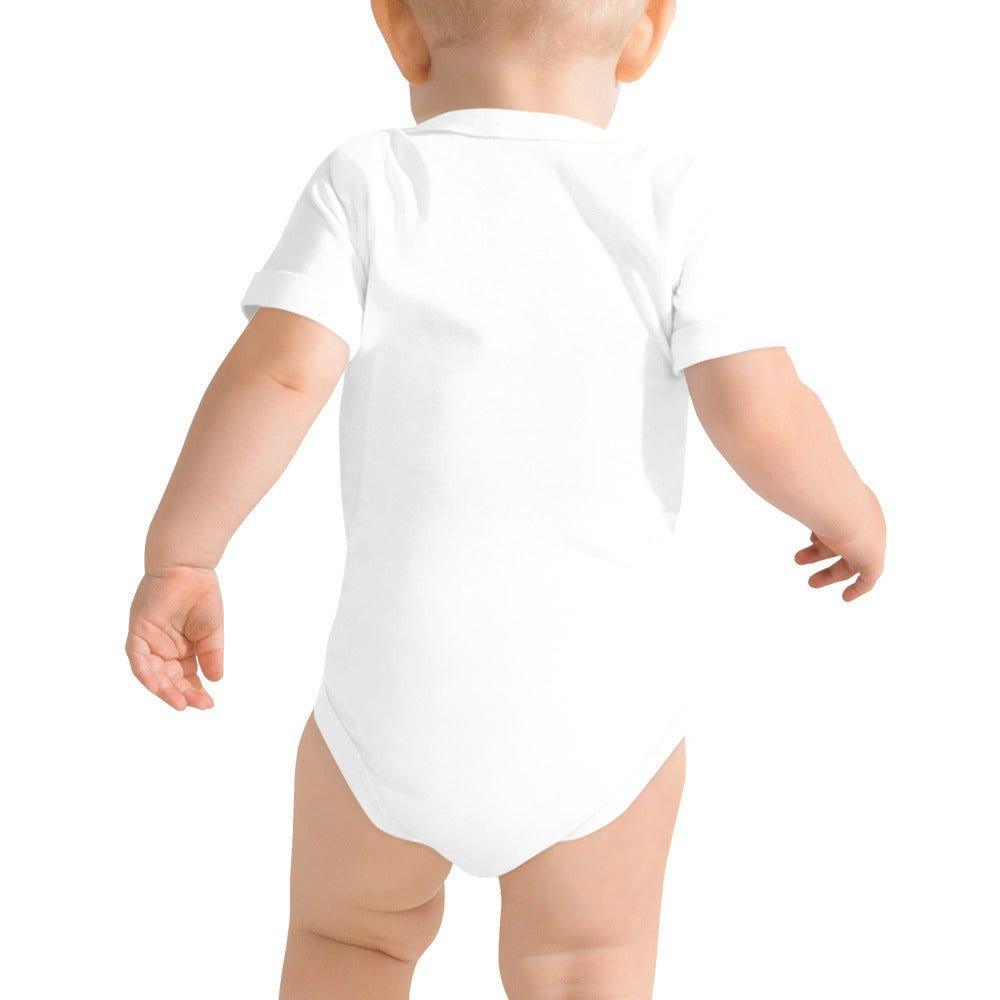 Florida Café Cubano baby short sleeve one piece bodysuit, perfect for stylish and comfortable infant wear.