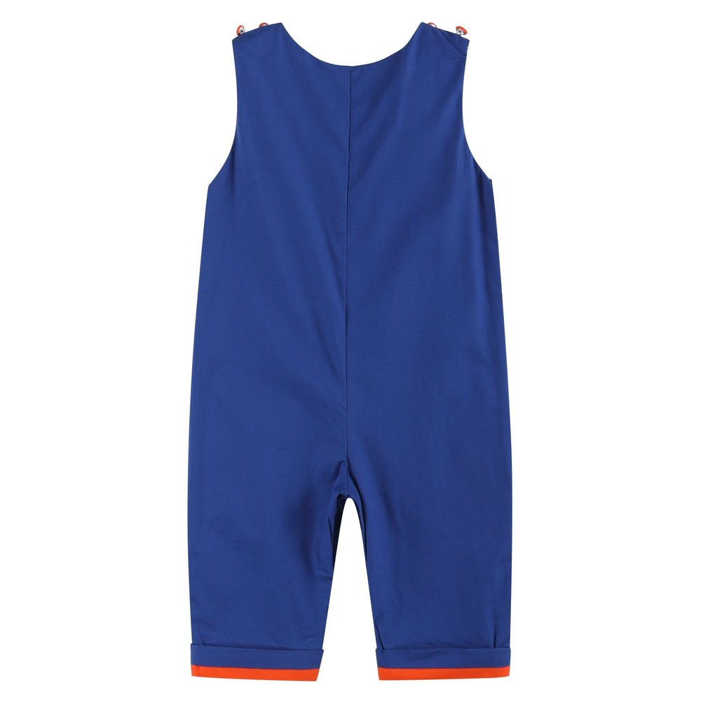 "Florida Fan Overalls for babies, stylish and comfortable, perfect for little fans."