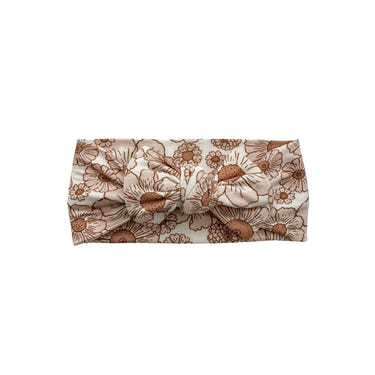 Knotted Headband - Flower Garden