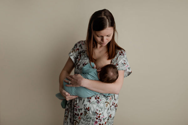 Floral Mommy Labor and Delivery Nursing Hospital Gown