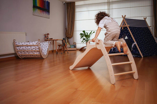 Foldable Wooden Slide