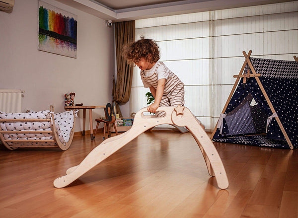 Foldable Wooden Slide