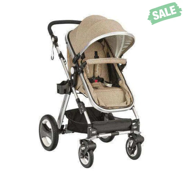 Folding Aluminum Baby Stroller Baby Jogger with Diaper Bag-Blue Blue Baby Strollers