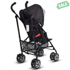 Folding Lightweight Baby Toddler Umbrella Travel Stroller-Black Orange Baby Strollers