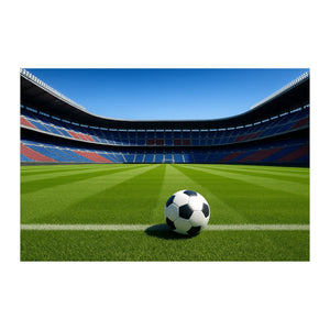 Football Stadium Wall Mural - product only on white background