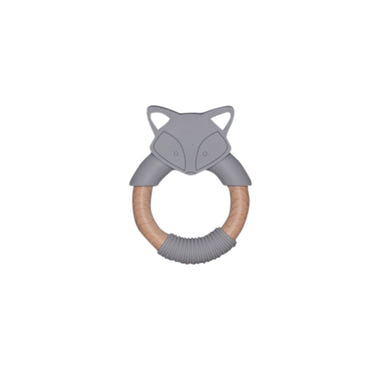 Fox Silicone Teether for babies, safe and soothing for teething relief, in a cute fox design.