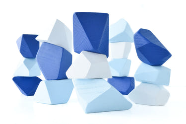 "Arctic Set of 16 baby products in vibrant colors, perfect for nurturing and playful moments."