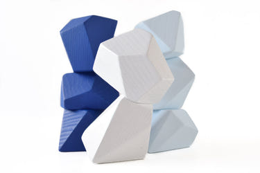 "Arctic Set of 5 early learning and sensory play toys for babies, featuring vibrant colors and engaging textures."