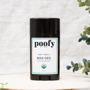 Max Deo Fruity Pebbles Kids Deodorant - Organic, gentle, and safe for baby health. Perfect for little ones!
