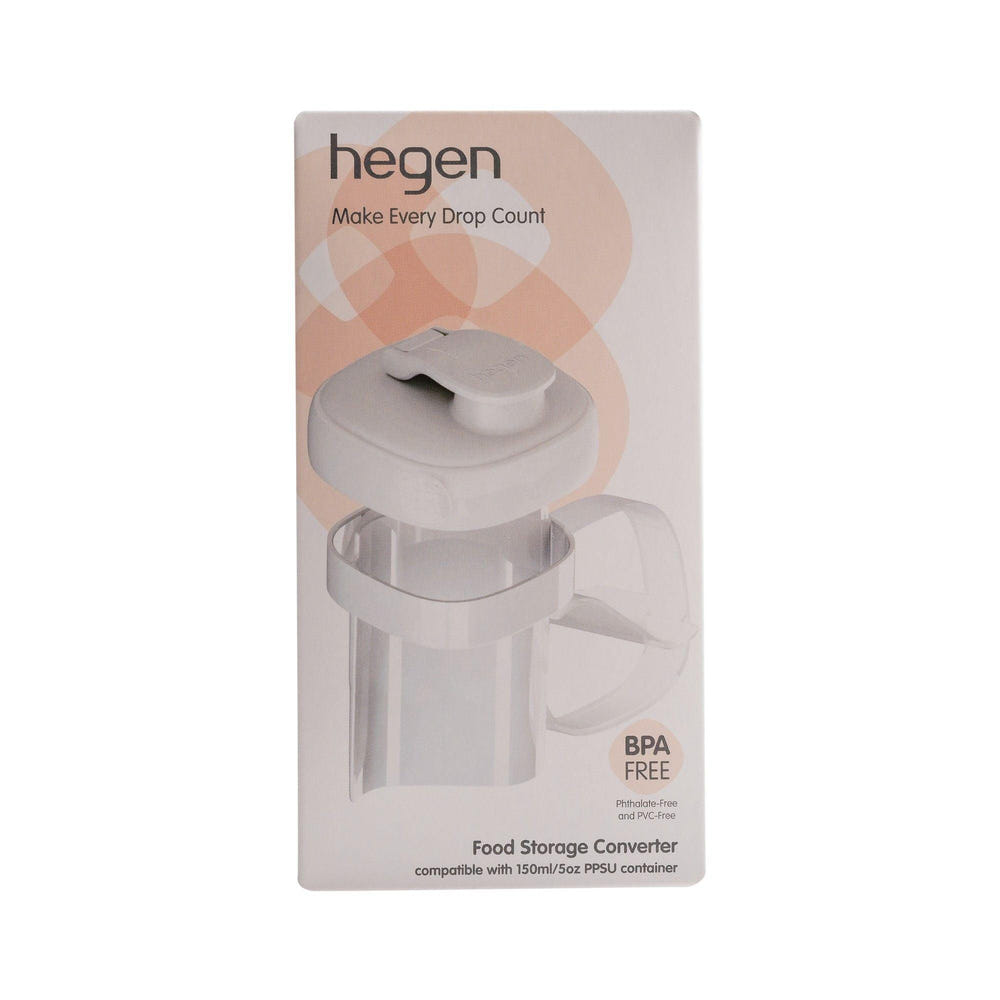 Hegen PCTO™ Food Storage Converter for convenient baby food storage and on-the-go use.