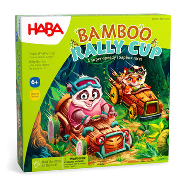 Bamboo Rally Cup - Hype in the Jungle Game, a fun bring-along game for babies and toddlers.