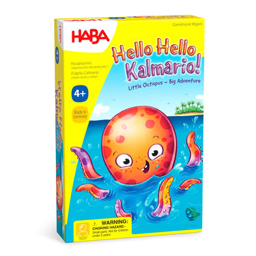 Hello Hello Kalmario! Game - Fun bring-along game for babies and toddlers, perfect for travel and playtime.