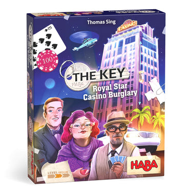 "Royal Star Casino Burglary strategy game - The Key, perfect for family fun and engaging gameplay."