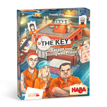 "The Key - Escape from Strongwall Prison strategy game for kids, featuring engaging gameplay and colorful design."