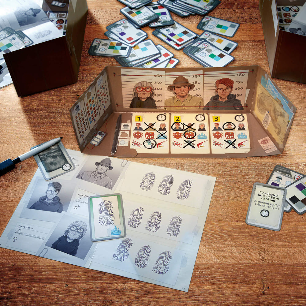 "The Key: Theft at Cliffrock Villa - Engaging strategy game for all ages, featuring mystery and adventure."