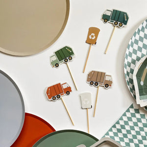 Garbage Truck Toppers (8 Count)