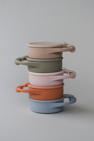 Silicone Snack Cup- Taupe