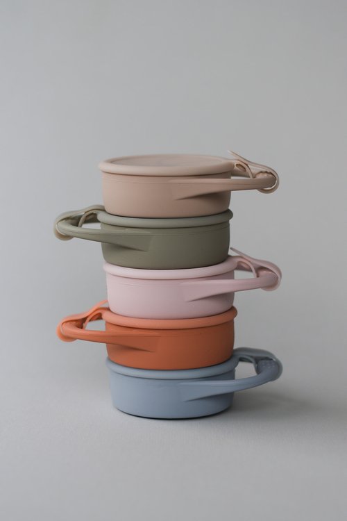 Silicone Snack Cup- Sage