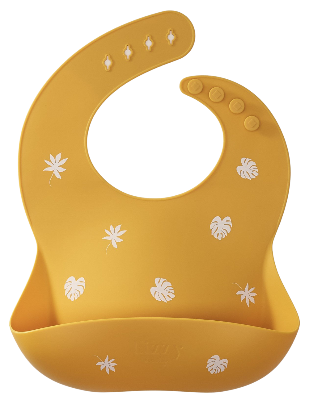 Baby Silicone Bib (Tropical Mustard)