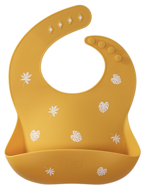 Baby Silicone Bib (Tropical Mustard)