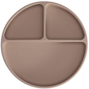 Silicone Suction Plate (Taupe)