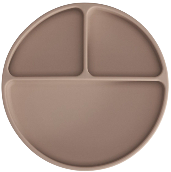 Silicone Suction Plate (Taupe)