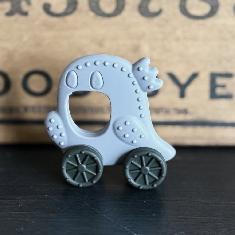 Ghost on Wheels Teething Toy